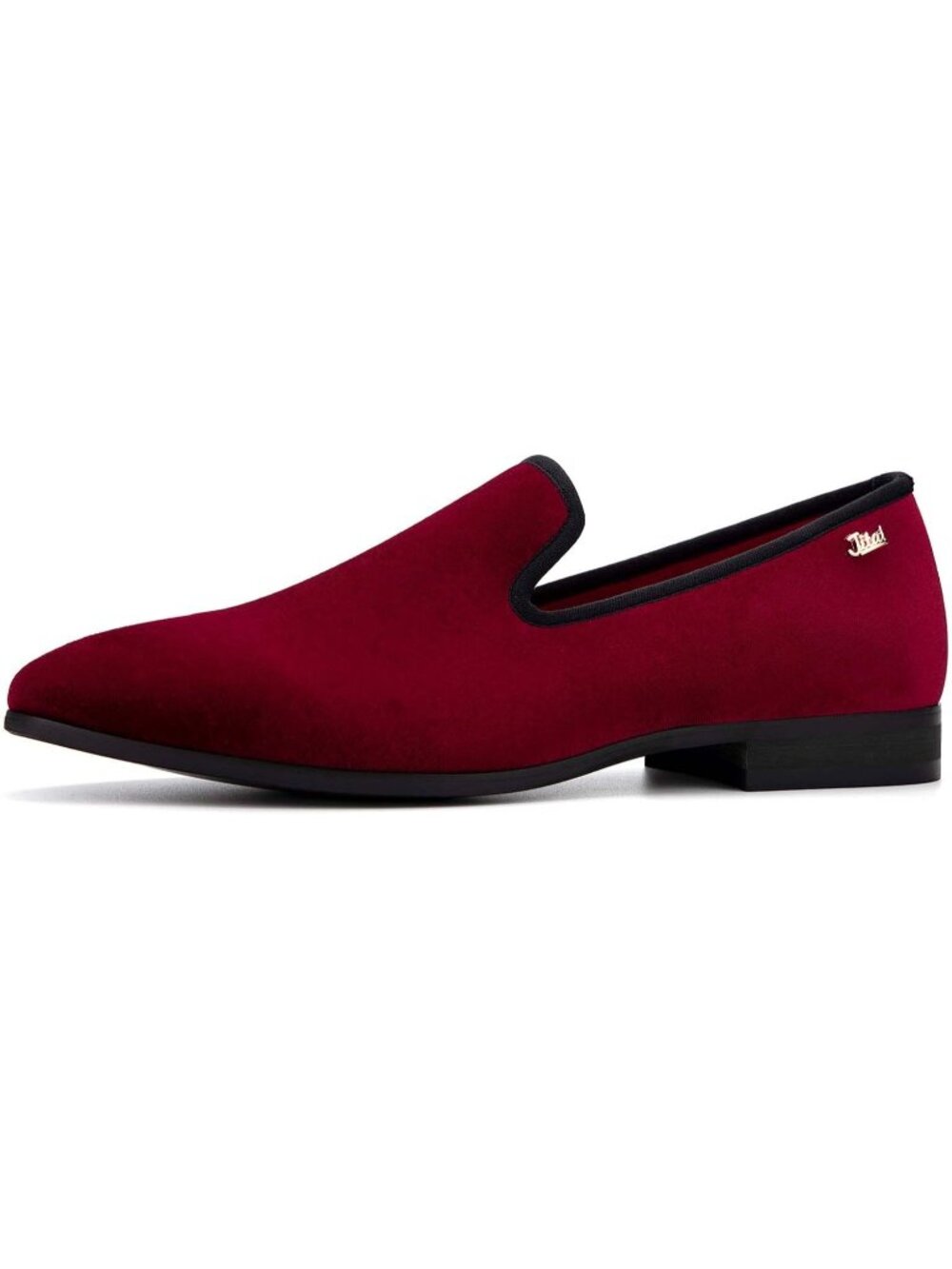 Men's Red Black Fashion Tuxedo Formal Party Dress Shoes Casual Loafers Slip On